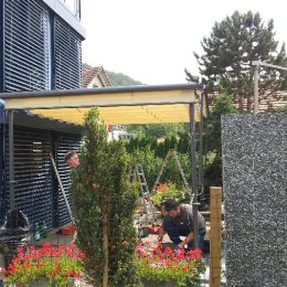 Sonnenschutz 21-Horizontalstore-Stoff