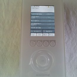 Sonnenschutz Wisotronic-Bedienpanell